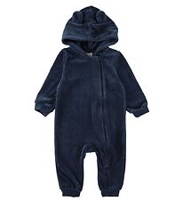 Smallstuff Onesie - Onsie - Velour - Blå