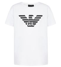 Emporio Armani T-paita - Valkoinen M. Laivastonsininen