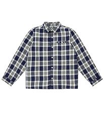 Bonton Shirt - Blue/Grey Check