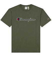 Champion Fashion T-shirt - Green w. Logo