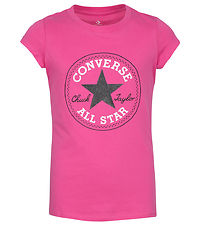 Converse T-paita - Vaaleanpunainen M. Logo