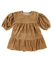 Huttelihut Kleid - Daily - Velours - Ocre