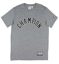 Champion Fashion Stuttermabolur - Háskólanám - Grátóna