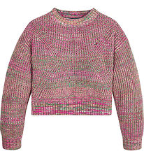 Tommy Hilfiger Blouse - Knitted - Chunky Melange - Beige/Multi
