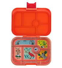 Yumbox Lunchbox w. 6 Room - Bento Original - Safari Orange w. Ju
