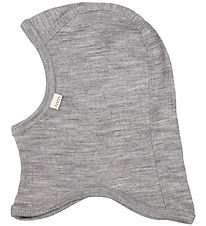 MarMar Schlupfmtze - Wolle - Rib - 1-lagig lagig - Grey Melange