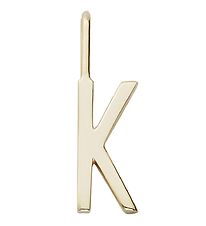 Design Letters Pendant For Necklace - K - 18 K Gold Plated