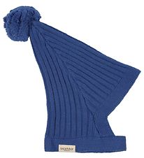 MarMar Beanie - Knitted - Wool - Ady - Space Blue