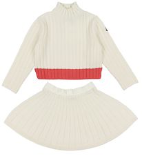 Moncler Set - Trja/Kjol - Ull - Natural