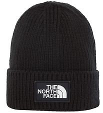 The North Face Beanie - Knitted - Logo Box Cuffed - Black