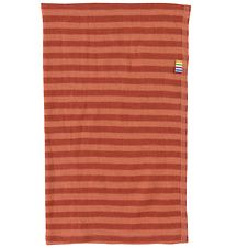 Joha Neck Warmer - Wool - Orange/Red Striped