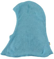Joha Balaclava - Wool/Silk - 2-layer - Rib - Light Blue