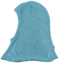 Joha Balaclava - Wool/Silk - 2-layer - Rib - Light Blue