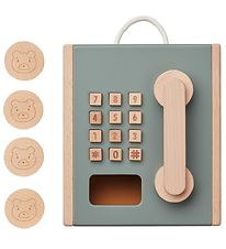 Liewood Wooden Toy Toy - Telephone - Rufus - Faune Green/Golden