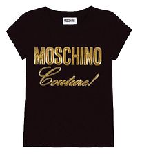 Moschino T-shirt - Black w. Gold