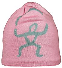 Isbjrn of Sweden Beanie - Wool/Acrylic - Hawk - Frozen Pink