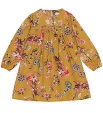 Christina Rohde Dress - Mustard w. Flowers