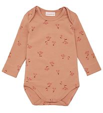 Popirol Bodysuit l/s - Berry