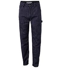 Hound Trousers - Striped - Navy