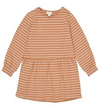 Popirol Dress - Striped - Brown