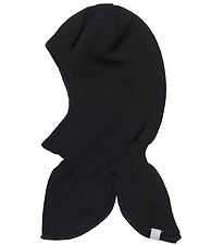 Color Kids Balaclava - Wool/Cotton - Black