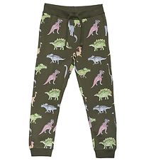 Minymo Sweatpants - Forest Night m. Dinosaur