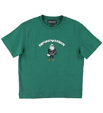 Emporio Armani T-Shirt - Evergreen m. Adler