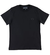 Emporio Armani Stuttermabolur - Svart