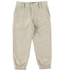 Emporio Armani Corduroy Broek - Licht Beige