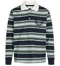 Grunt Polo skyrta - Alexius LS Tee - Dökkblátt