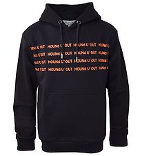 Hound Hoodie - Zwart