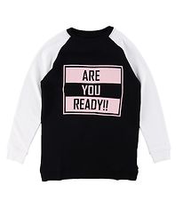 Add to Bag Sweatshirt - Black w. Print