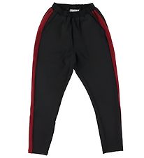 Add to Bag Trousers - Black/Red