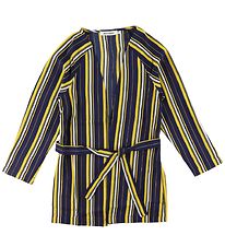 Add to Bag Cardigan - Yellow/Navy