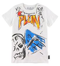 Philipp Plein T-Shirt - Blanc av. Imprim
