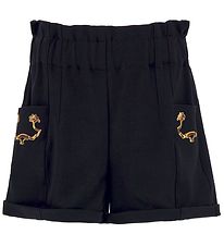 Moschino Shortsit - Musta, Tulosta