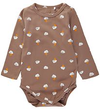 The New Siblings Bodysuit l/s - Ginger Snap