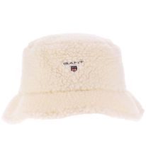 GANT Bucket Hat - Original Pile - Cream