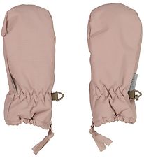 Wheat Mittens w. Fleece - Mittens Zipper Tech - Rose