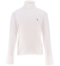 GANT Blouse - Original Turtleneck - White