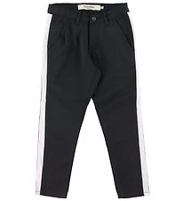 Add to Bag Trousers - Black/White