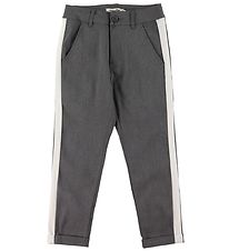 Add to Bag Trousers - Grey/White