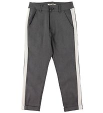 Add to Bag Trousers - Grey/White