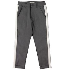 Add to Bag Pantalon - Gris/Blanc