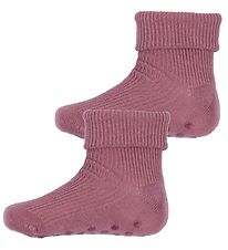 Minymo Socken - 2er-Pack - Orchid Haze
