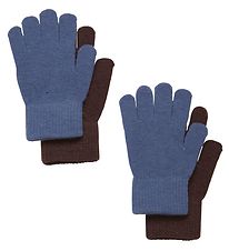 CeLaVi Handschuhe - Wolle/Nylon - 2er-Pack - China Blue