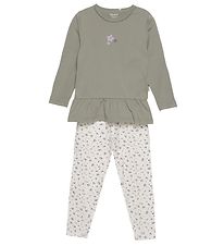 CeLaVi Pyjama Set - Snow White w. Flowers