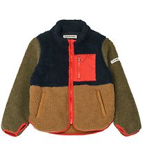 Liewood Fleece Jacket jacket - Nolan - Colour Block/Mignight Nav