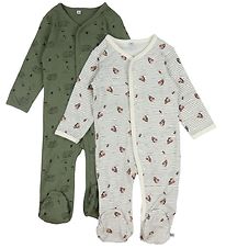 Pippi Pyjamahaalari - Ypuku - 2 kpl - Deep Lichen Green