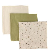 Pippi Hydrofiele Doek - 3-pack - 70x70 cm - Houtrook